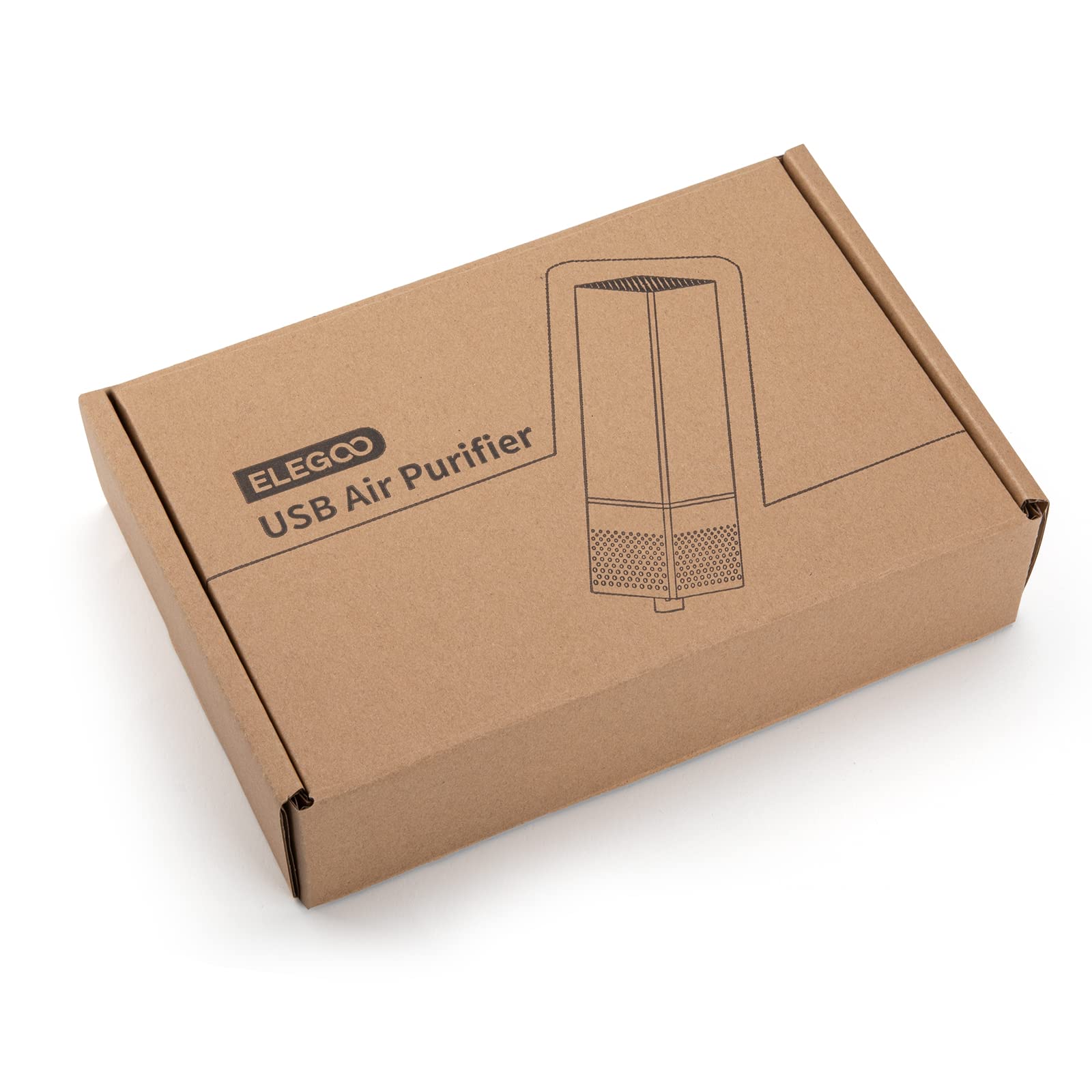 Amazon | ELEGOO USB空気清浄機 活性炭内蔵 レジンの臭いと煙を低減